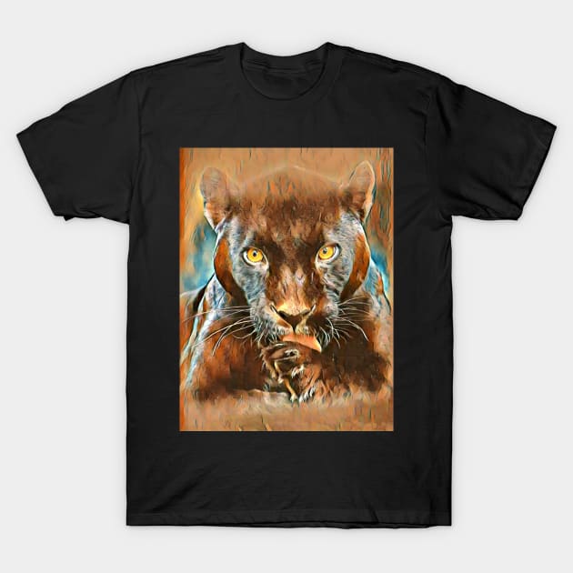 The panther T-Shirt by d1a2n3i4l5